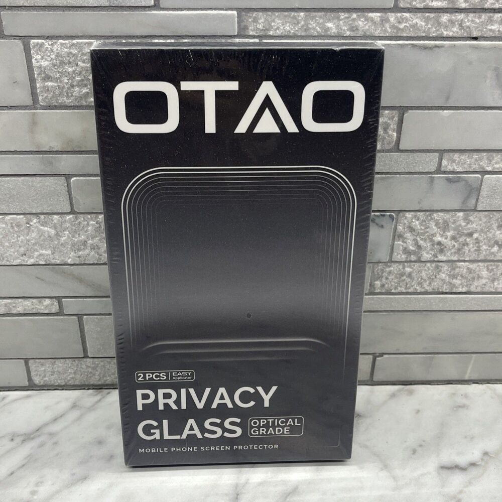iPhone 16 Pro Privacy (tempered) Glass screen protector, OTAO iphone 16 pro